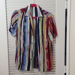 Multicolored striped shirt